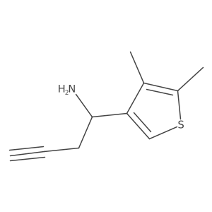 3-Thiophenemethanamine, 4,5-dimethyl-I+/--2-propyn-1-yl-结构式