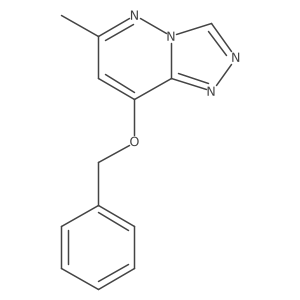 8-(Benzyloxy)-6-methyl-[1,2,4]triazolo[4,3-b]pyridazine结构式