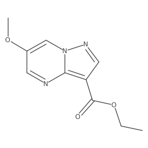 Ethyl 6-methoxypyrazolo[1,5-a]pyrimidine-3-carboxylate Structure