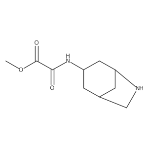 Methyl ({6-azabicyclo[3.2.1]octan-3-yl}carbamoyl)formate结构式