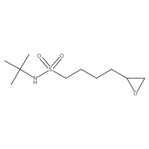 N-tert-butyl-4-(oxiran-2-yl)butane-1-sulfonamide Structure
