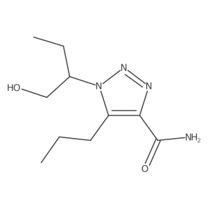 1-(1-hydroxybutan-2-yl)-5-propyl-1H-1,2,3-triazole-4-carboxamide Structure