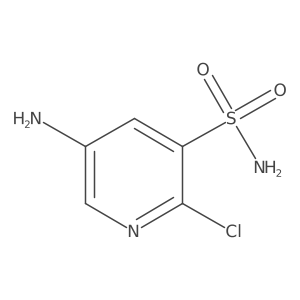5-Amino-2-chloropyridine-3-sulfonamide Structure