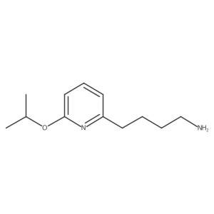 4-[6-(Propan-2-yloxy)pyridin-2-yl]butan-1-amine Structure