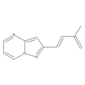 4-{Pyrazolo[1,5-a]pyrimidin-2-yl}but-3-en-2-one Structure