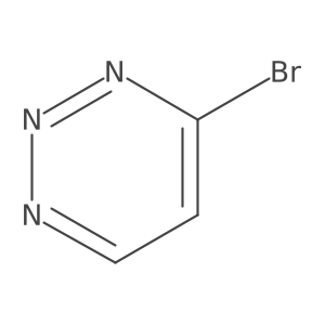 4-Bromo-1,2,3-triazine结构式