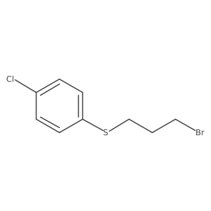 1-(3-Bromopropylsulfanyl)-4-chlorobenzene结构式