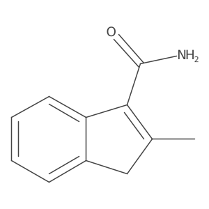 2-Methyl-1H-indene-3-carboxamide结构式