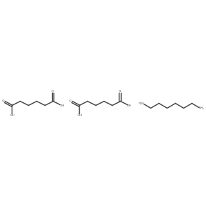 Hexane-1,6-diamine diadipate Structure