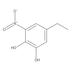 5-Ethyl-3-nitro-1,2-benzenediol结构式