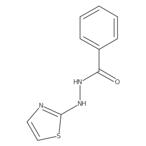N'-(1,3-thiazol-2-yl)benzohydrazide Structure