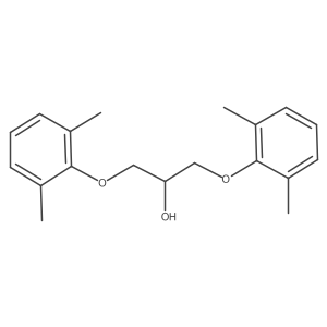1,3-Bis(2,6-Dimethylphenoxy)-2-propanol Structure