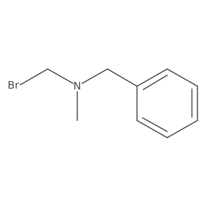 N-(Bromomethyl)-N-methylbenzenemethanamine Structure