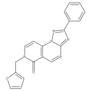 7-(furan-2-ylmethyl)-2-phenylpyrido[3,4-e][1,2,4]triazolo[1,5-a]pyrimidin-6(7H)-one Structure