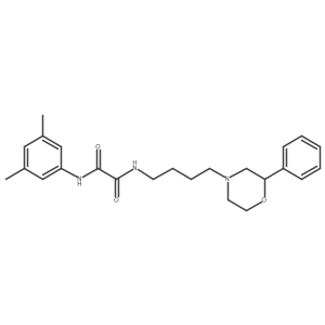 N1-(3,5-dimethylphenyl)-N2-(4-(2-phenylmorpholino)butyl)oxalamide Structure