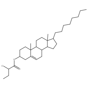 [(3S,8S,9S,10R,13R,14S,17S)-10,13-dimethyl-17-octyl-2,3,4,7,8,9,11,12,14,15,16,17-dodecahydro-1H-cyclopenta[a]phenanthren-3-yl] 2-chlorobutanoate结构式