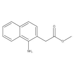 Methyl 1-aminonaphthalene-2-acetate Structure