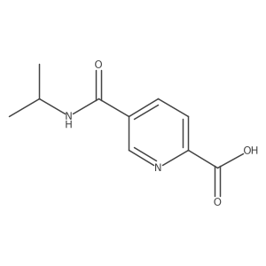 5-[(Propan-2-yl)carbamoyl]pyridine-2-carboxylic acid Structure
