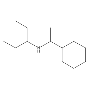 (1-Cyclohexylethyl)(pentan-3-yl)amine Structure