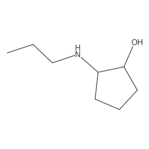 Cyclopentanol, 2-(propylamino)- Structure