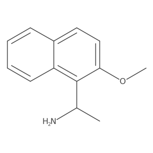(1S)-1-(2-methoxynaphthalen-1-yl)ethan-1-amine Structure