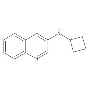 N-cyclobutylquinolin-3-amine Structure