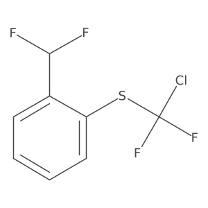 2-(Chlorodifluoromethylthio)benzodifluoride Structure