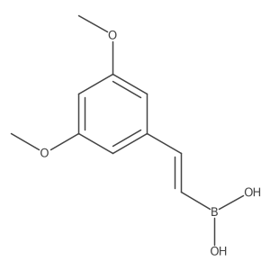 3,5-Dimethoxystyrylboronic Acid结构式