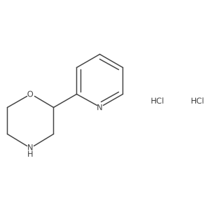 2-(Pyridin-2-yl)morpholine dihydrochloride Structure