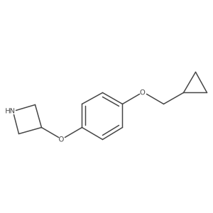 3-(4-Cyclopropylmethoxy-phenoxy)-azetidine Structure