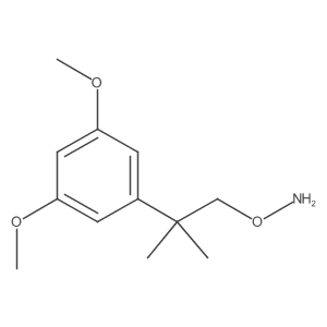 O-[2-(3,5-dimethoxyphenyl)-2-methylpropyl]hydroxylamine Structure