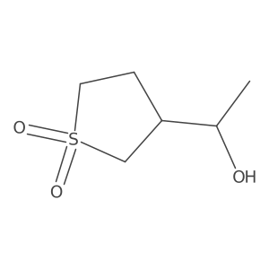 3-[(1R)-1-hydroxyethyl]-1lambda6-thiolane-1,1-dione Structure