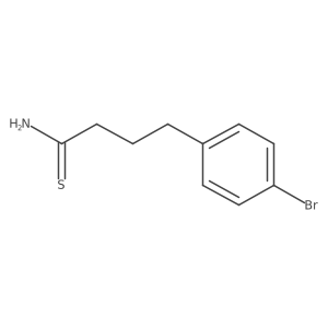 4-(4-Bromophenyl)butanethioamide Structure