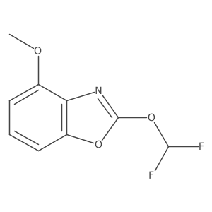 2-(Difluoromethoxy)-4-methoxybenzo[d]oxazole Structure