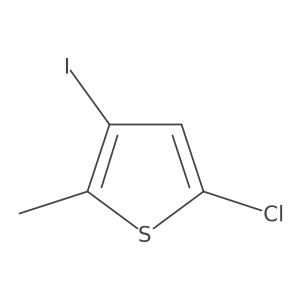 5-Chloro-3-iodo-2-methylthiophene Structure