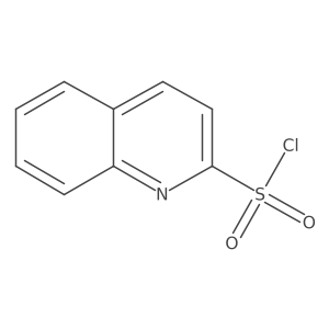 Quinoline-2-sulfonyl Chloride Structure