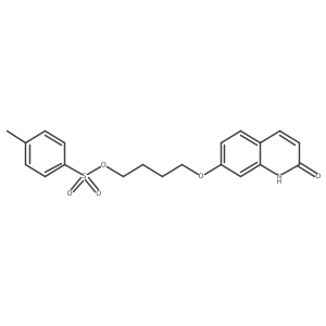 4-((2-Oxo-1,2-dihydroquinolin-7-yl)oxy)butyl 4-methylbenzenesulfonate Structure