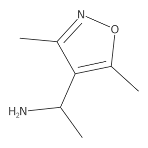 (1R)-1-(dimethyl-1,2-oxazol-4-yl)ethan-1-amine Structure