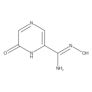 N-Hydroxy-6-oxo-1,6-dihydropyrazine-2-carboximidamide Structure