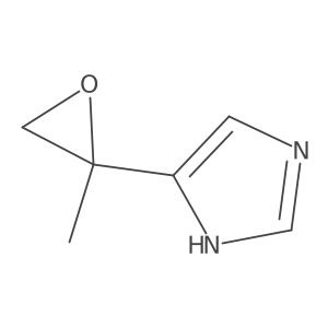5-(2-methyloxiran-2-yl)-1H-imidazole Structure