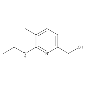[6-(Ethylamino)-5-methylpyridin-2-yl]methanol Structure