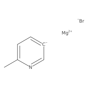 2-Methylpyridin-5-ylmagnesium bromide, 0.25 M in THF结构式