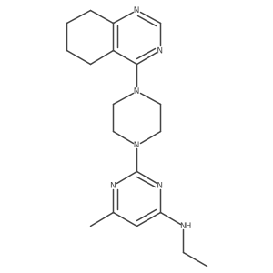N-ethyl-6-methyl-2-[4-(5,6,7,8-tetrahydroquinazolin-4-yl)piperazin-1-yl]pyrimidin-4-amine Structure