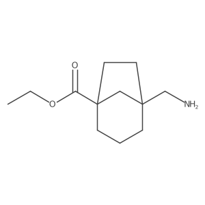 Ethyl 5-(aminomethyl)bicyclo[3.2.1]octane-1-carboxylate Structure