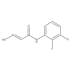 (E)-N-(2,3-Difluorophenyl)-2-(hydroxyimino)acetamide Structure