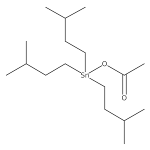 Triisoamylacetoxystannane结构式