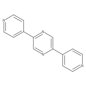 2,5-Di-4-pyridinylpyrazine结构式