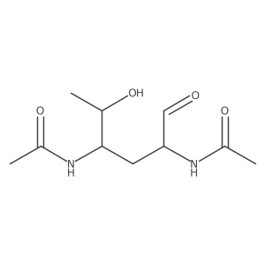 arabino-Hexose, 2,4-bis(acetylamino)-2,3,4,6-tetradeoxy- Structure