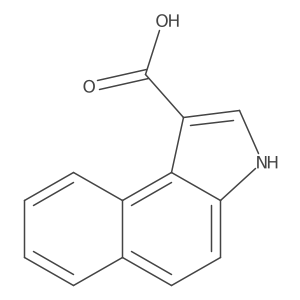 3H-benzo[e]indole-1-carboxylic acid Structure