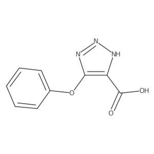 5-Phenoxy-1,2,3-triazole-4-carboxylic acid Structure